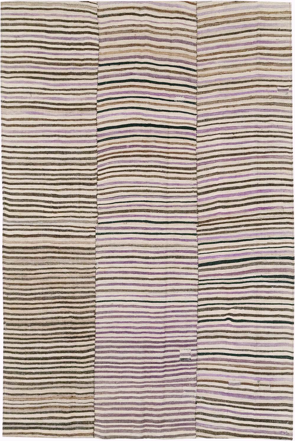 Vintage Persian Flatweave Kilim Accent Rug, No.28386 - Gss