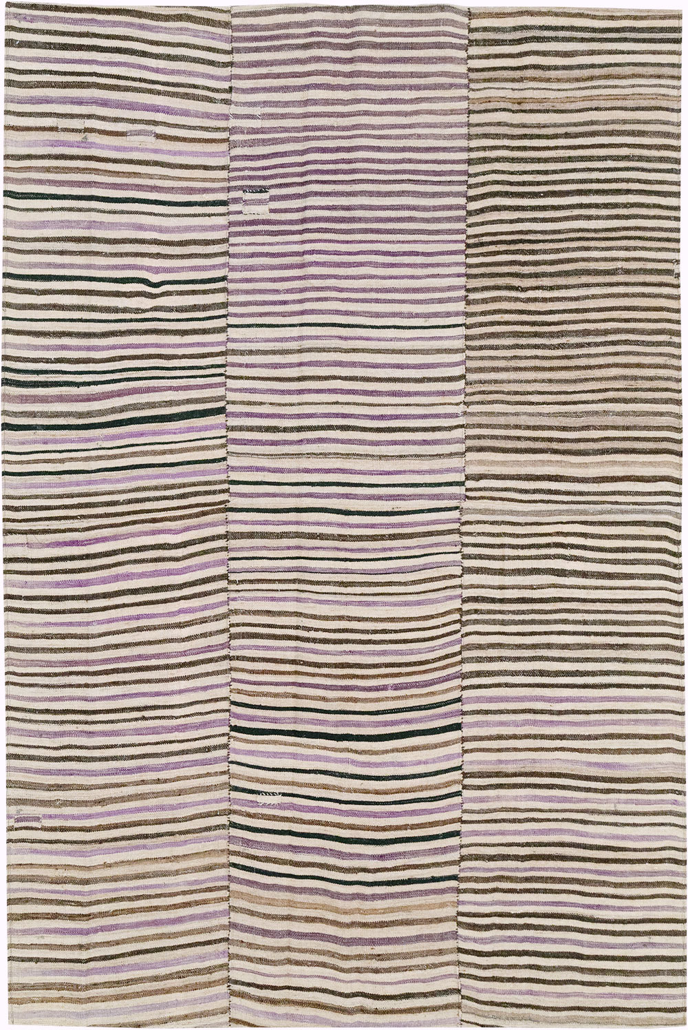 Vintage Persian Flatweave Kilim Accent Rug, No.28386 - Gss