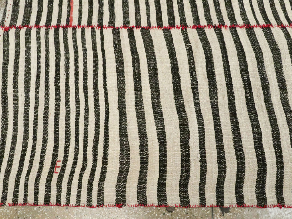 Vintage Persian Flatweave Kilim, No.28401 - Gss