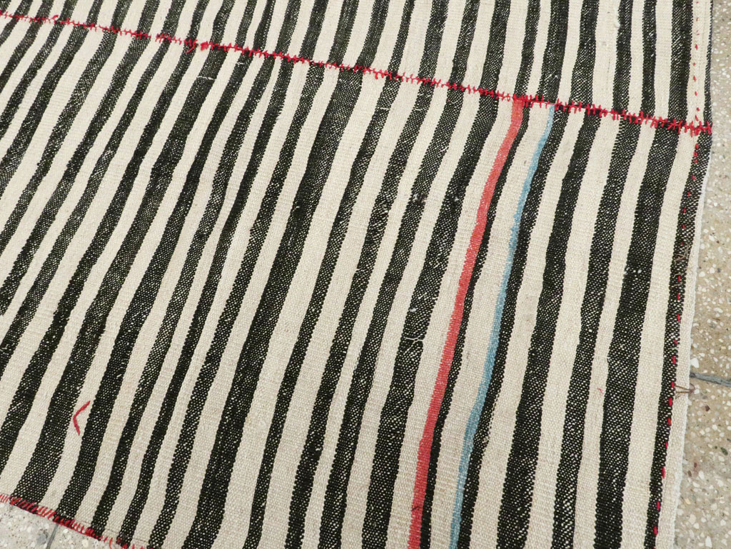 Vintage Persian Flatweave Kilim, No.28401 - Gss