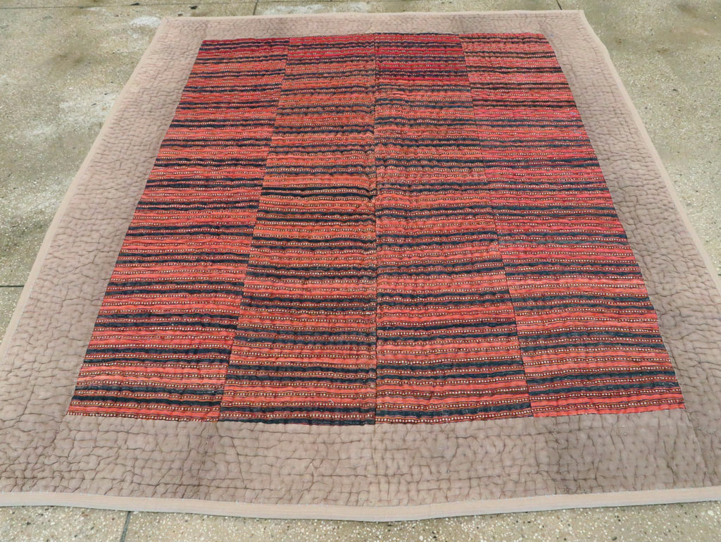 Vintage Persian Lahaf Blanket, No.28404 - Gss
