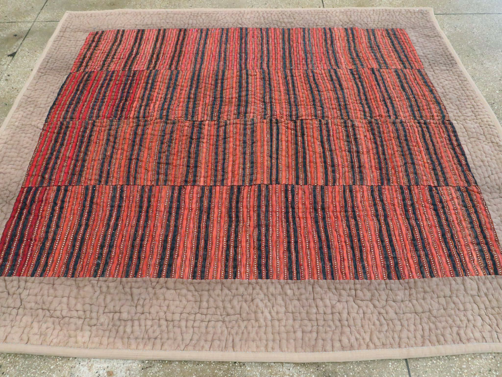 Vintage Persian Lahaf Blanket, No.28404 - Gss