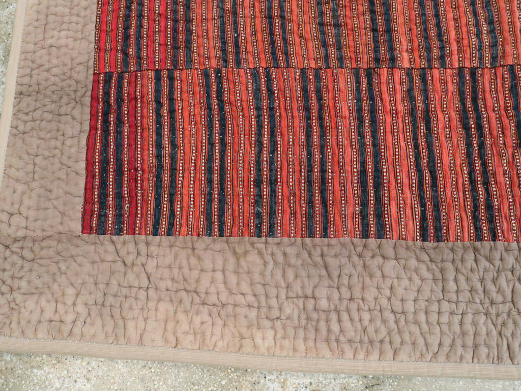 Vintage Persian Lahaf Blanket, No.28404 - Gss