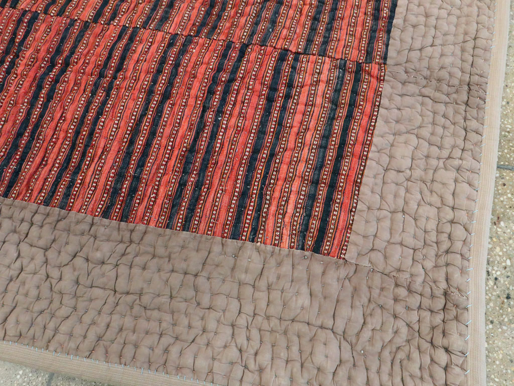 Vintage Persian Lahaf Blanket, No.28404 - Gss