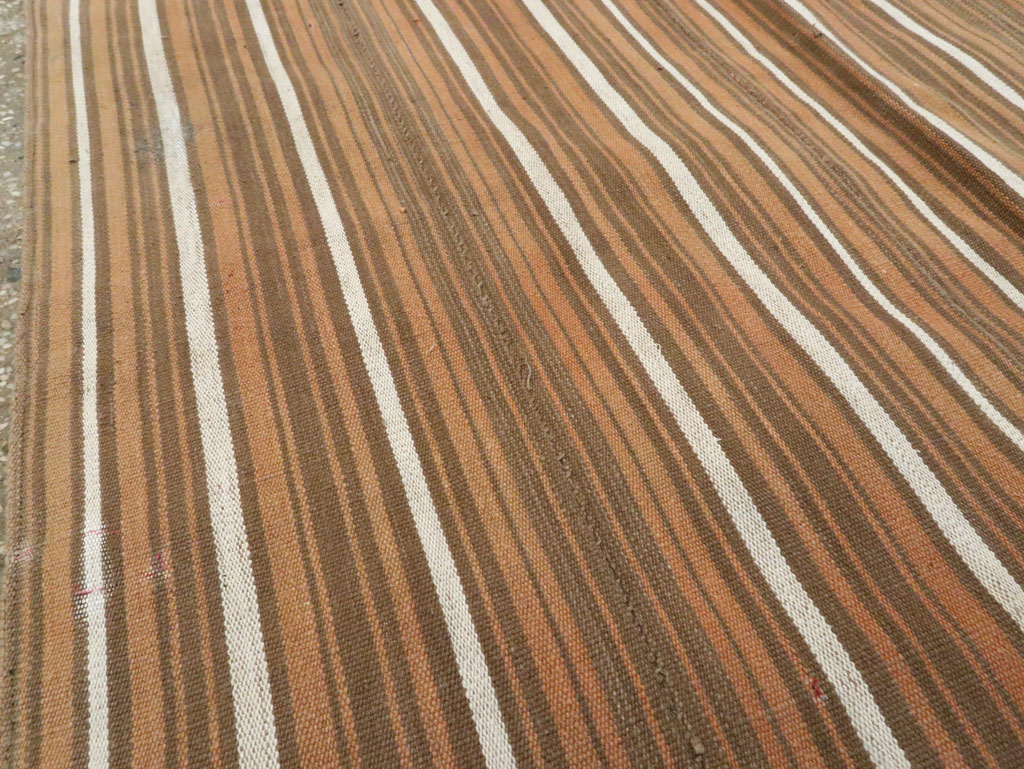 Vintage Persian Flatweave Kilim, No.28406 - Gss