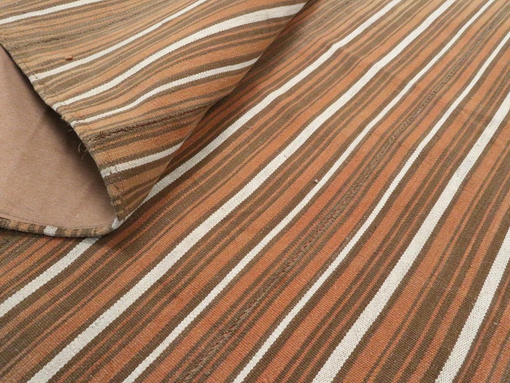 Vintage Persian Flatweave Kilim, No.28406 - Gss