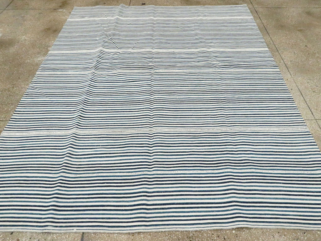 Vintage Persian Flatweave Kilim, No.28410 - Gss