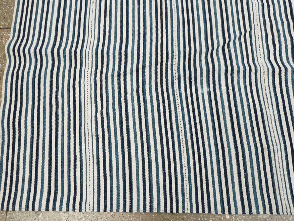 Vintage Persian Flatweave Kilim, No.28410 - Gss