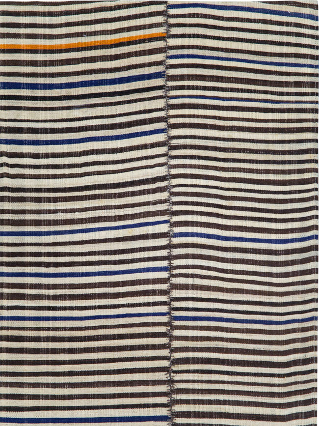 Vintage Persian Flatweave Kilim, No.28411 - Gss
