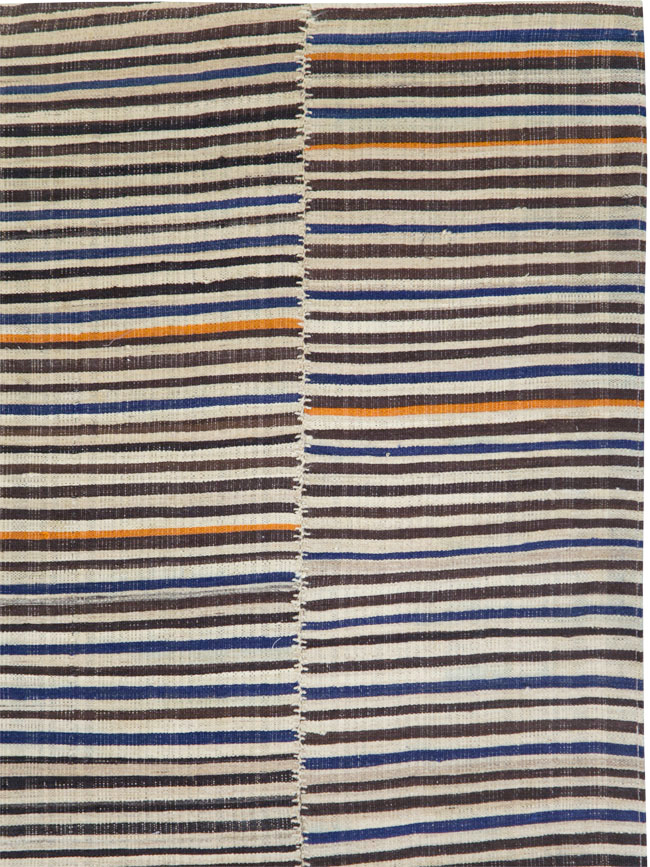 Vintage Persian Flatweave Kilim, No.28411 - Gss
