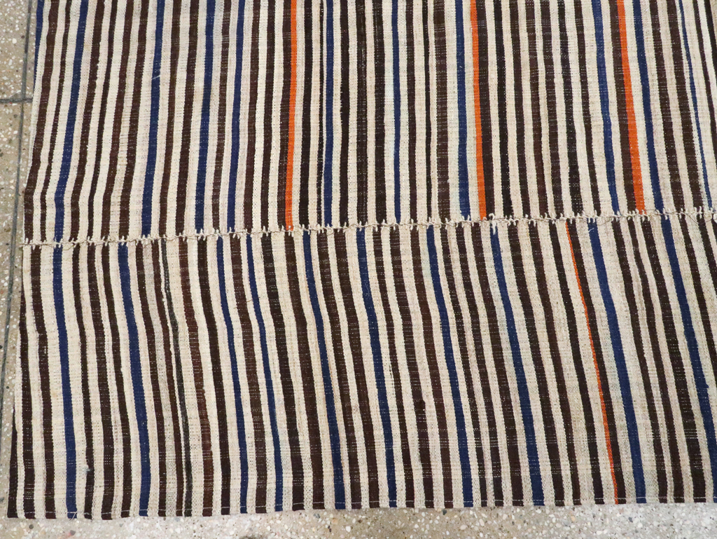 Vintage Persian Flatweave Kilim, No.28411 - Gss