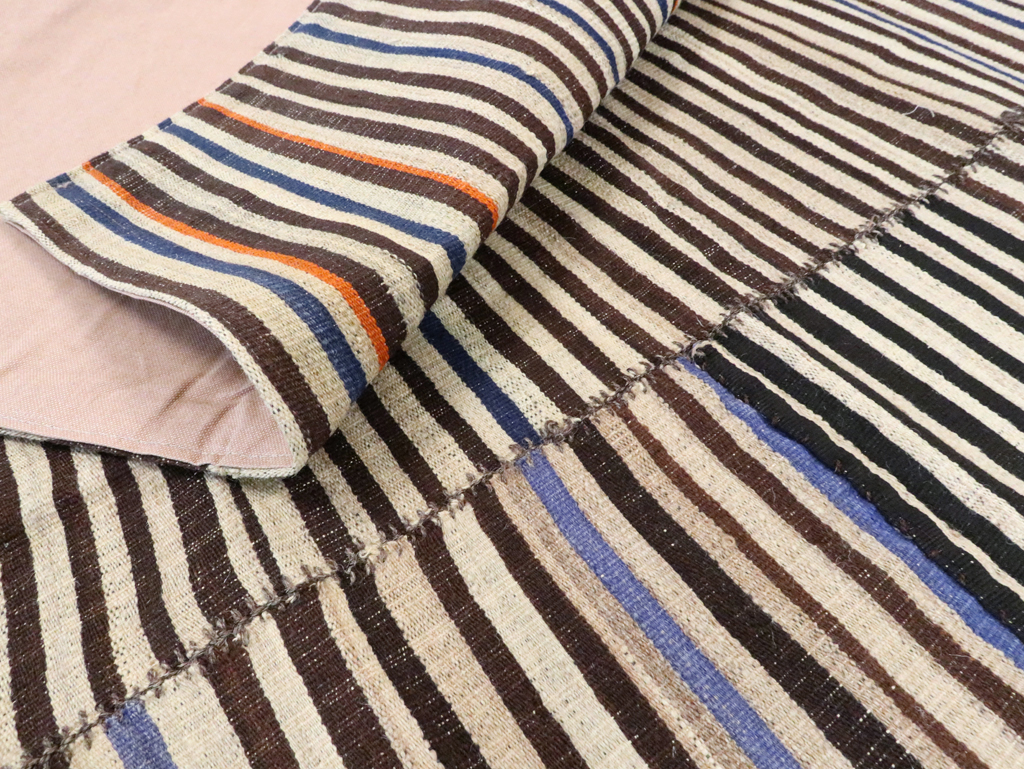 Vintage Persian Flatweave Kilim, No.28411 - Gss