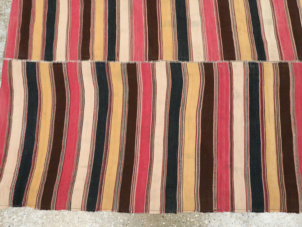 Vintage Persian Flatweave Kilim, No.28422 - Gss