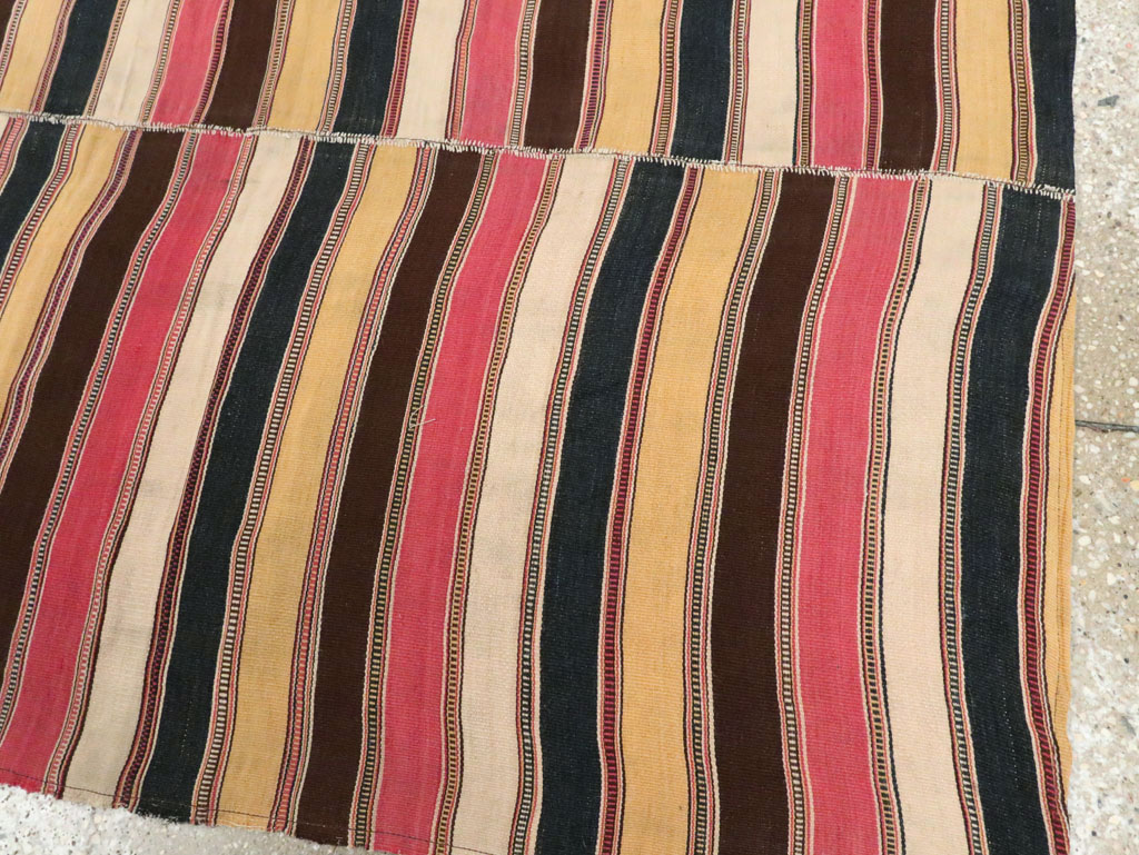 Vintage Persian Flatweave Kilim, No.28422 - Gss