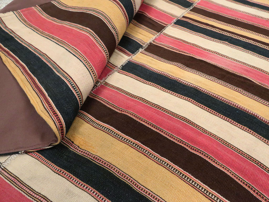 Vintage Persian Flatweave Kilim, No.28422 - Gss