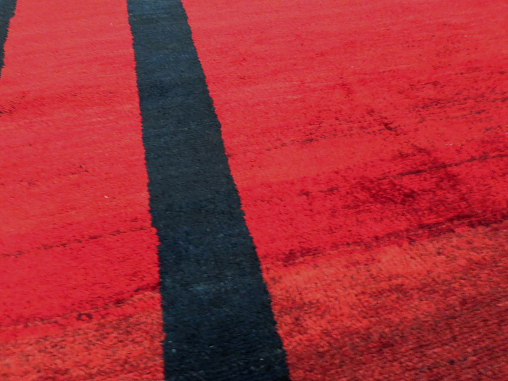 Vintage Persian Mahal Carpet, No.28423 - Gss