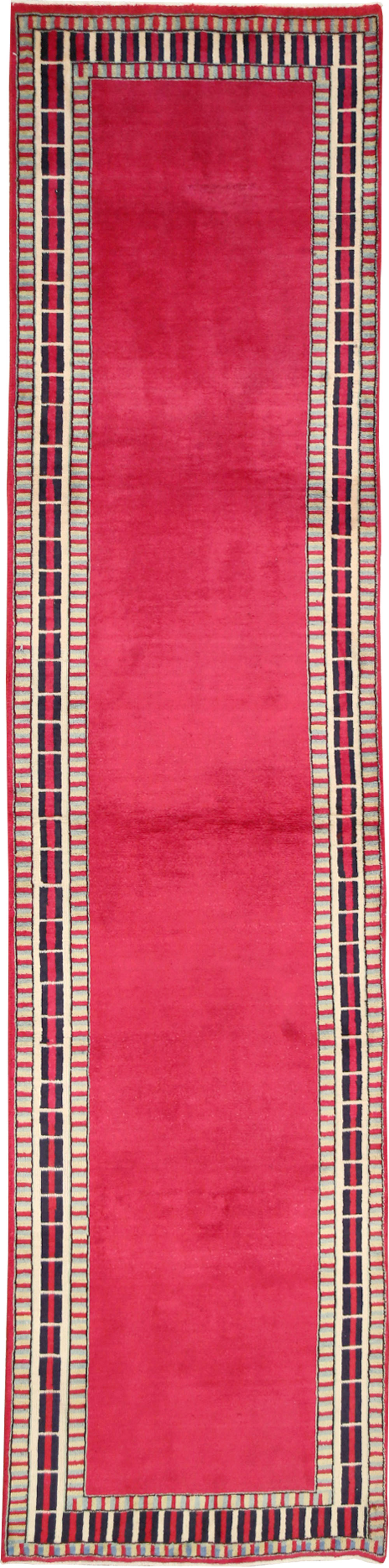 Vintage Persian Mashad Runner (Pair: 1 of 2), No.28424 - Gss