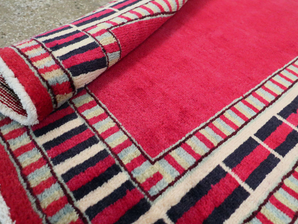 Vintage Persian Mashad Runner (Pair: 1 of 2), No.28424 - Gss