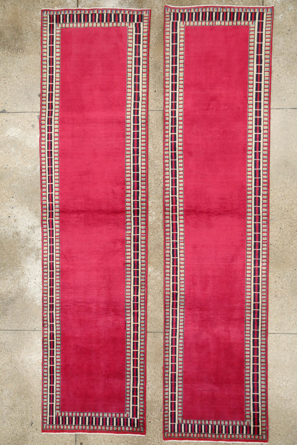 Vintage Persian Mashad Runner (Pair: 1 of 2), No.28424 - Gss