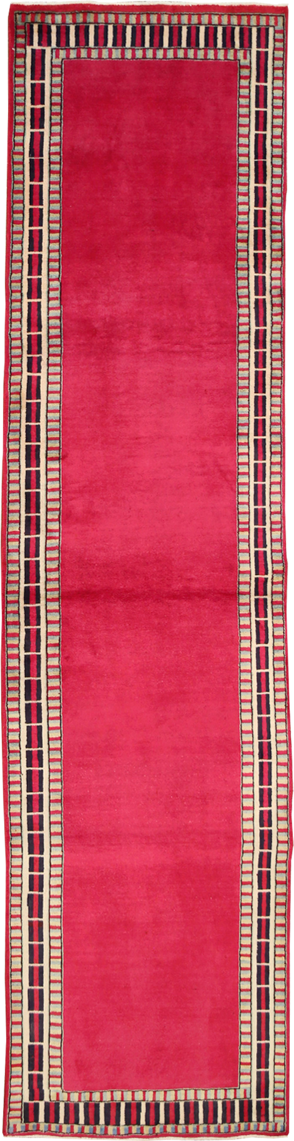 Vintage Persian Mashad Runner (Pair: 2 of 2), No.28425 - Gss