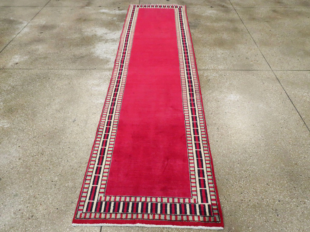 Vintage Persian Mashad Runner (Pair: 2 of 2), No.28425 - Gss