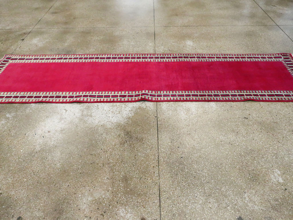 Vintage Persian Mashad Runner (Pair: 2 of 2), No.28425 - Gss