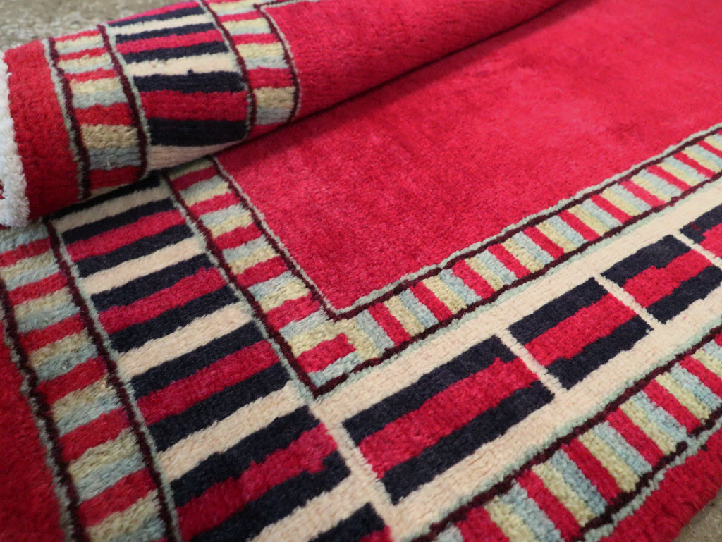 Vintage Persian Mashad Runner (Pair: 2 of 2), No.28425 - Gss