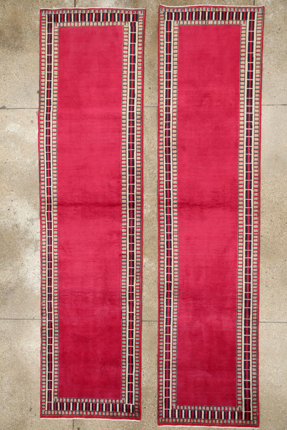 Vintage Persian Mashad Runner (Pair: 2 of 2), No.28425 - Gss