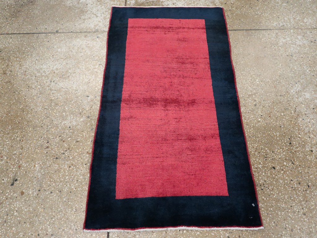 Vintage Persian Mahal Rug, No.28430 - Gss