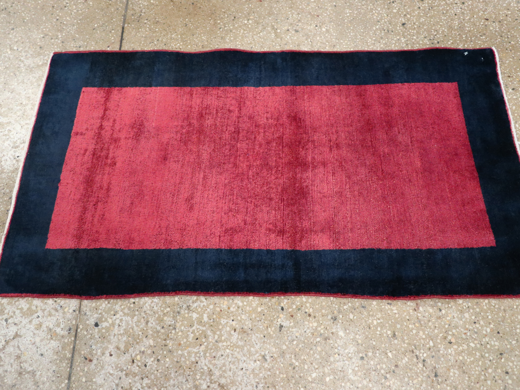 Vintage Persian Mahal Rug, No.28430 - Gss