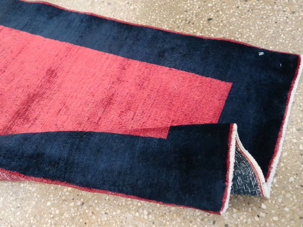 Vintage Persian Mahal Rug, No.28430 - Gss