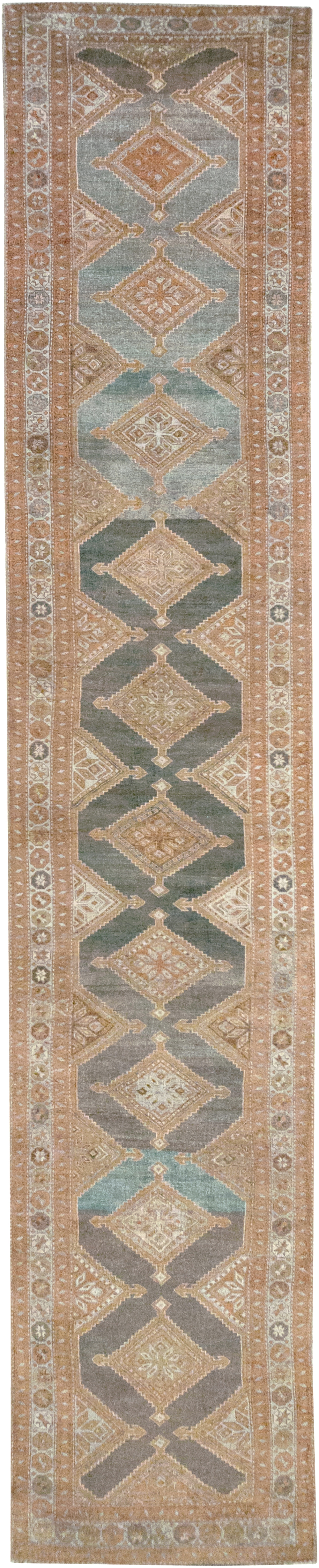 Vintage Persian Kurd Runner, No.28436 - Gss