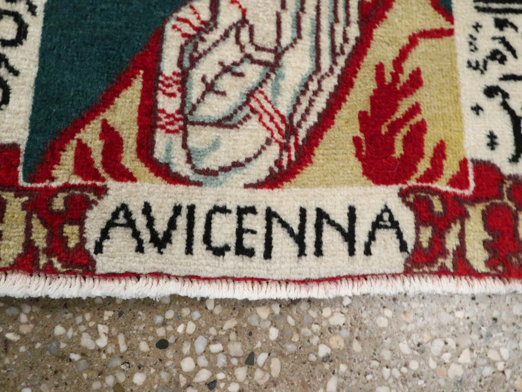 Persian Tabriz Pictorial Rug (Pair: 2 of 2), No.28441 - Gss