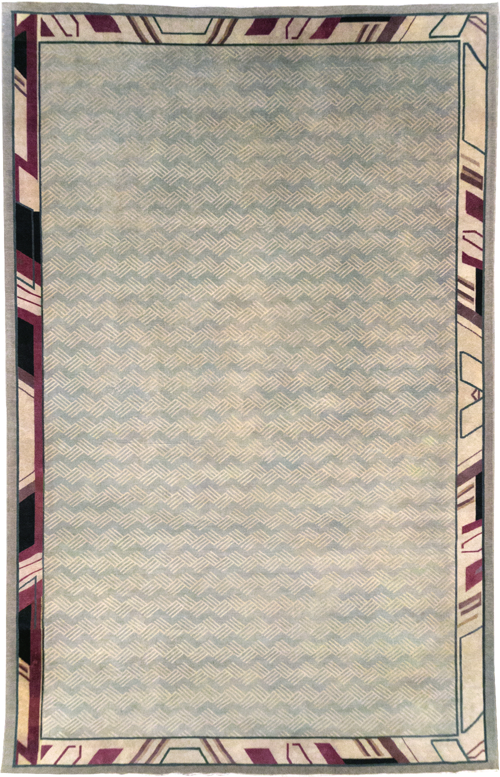 Antique Indian Art Deco Style Large Carpet, No.28449 - Gss