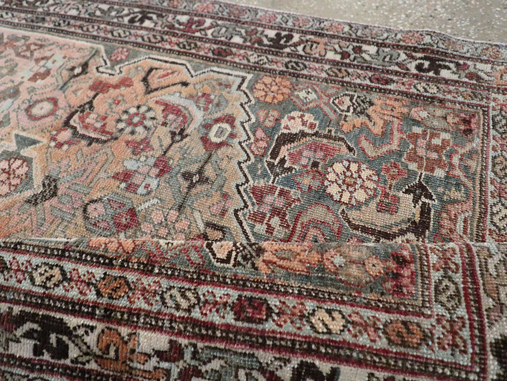 Antique Persian Bidjar Long Runner, No.28463 - Gss