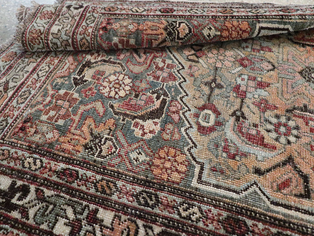 Antique Persian Bidjar Long Runner, No.28463 - Gss