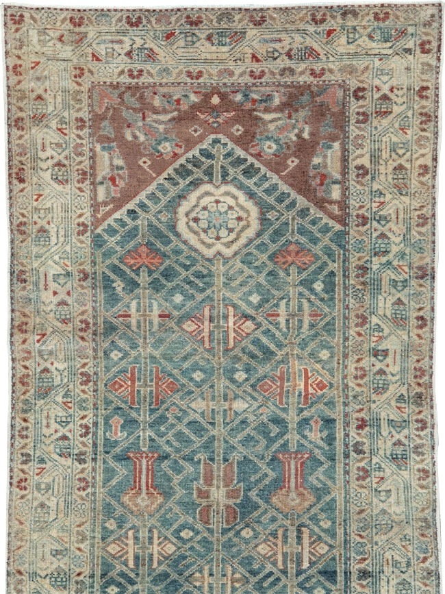 Vintage Persian Malayer Long Runner, No.28468 - Gss