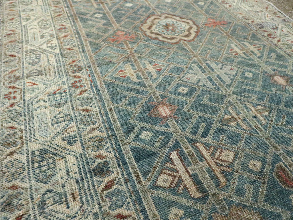 Vintage Persian Malayer Long Runner, No.28468 - Gss