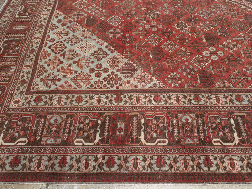 Antique Persian Joshegan Large Room Size Carpet, No.28476 - Gss
