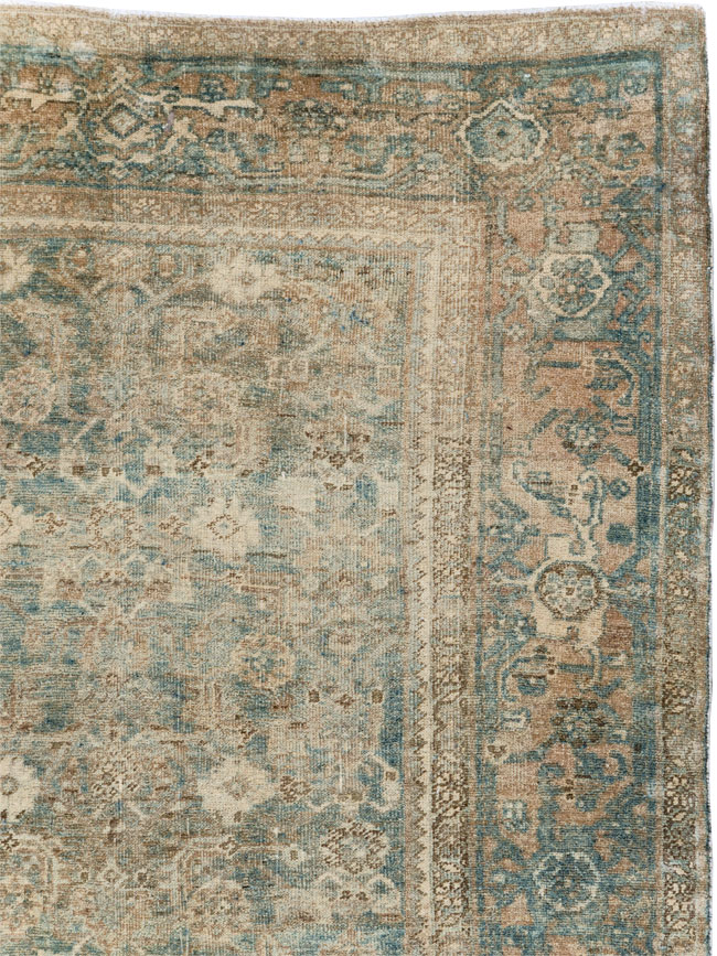 Antique Persian Bidjar Gallery Rug, No.28477 - Gss