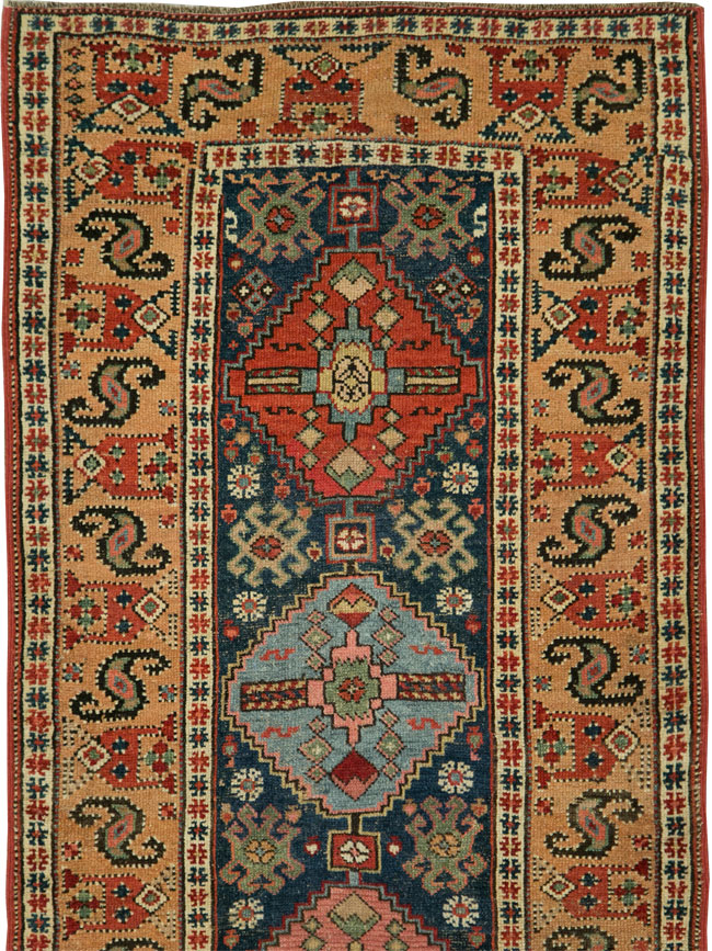 Antique Northwest Persian Runner, No.28478 - Gss