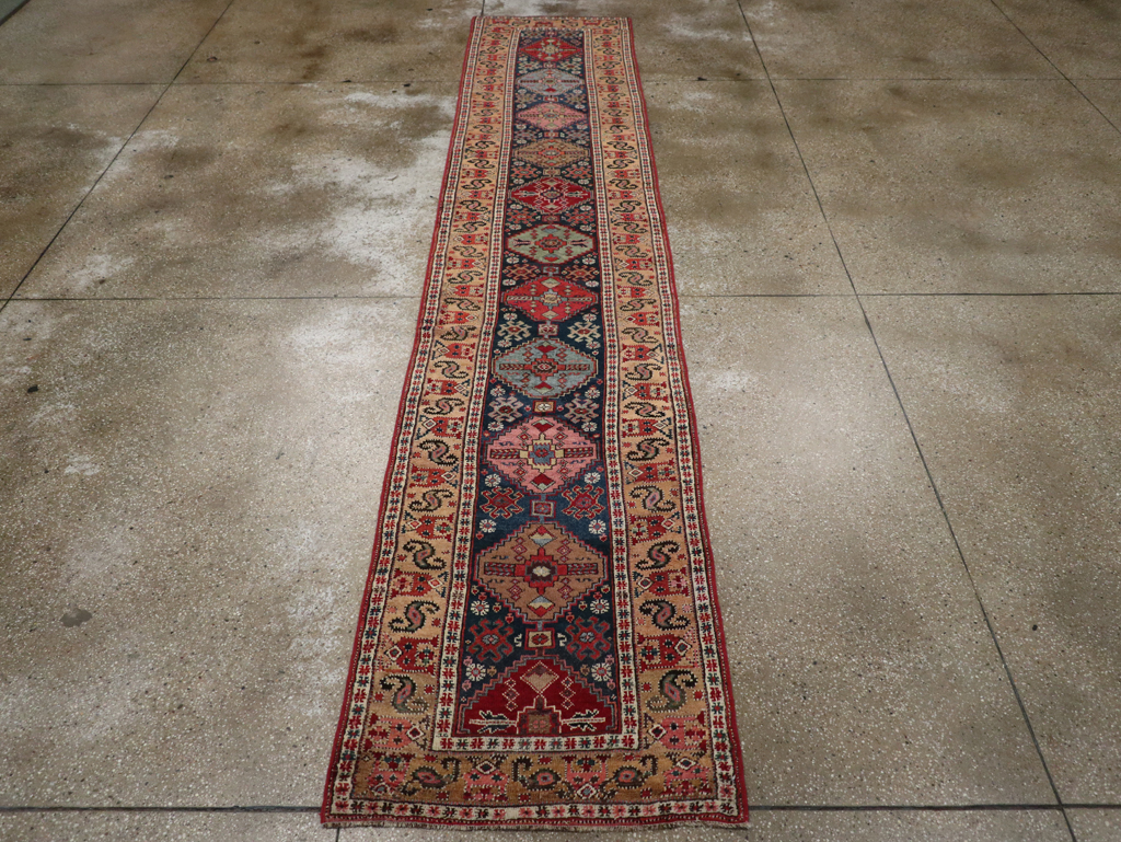 Antique Northwest Persian Runner, No.28478 - Gss