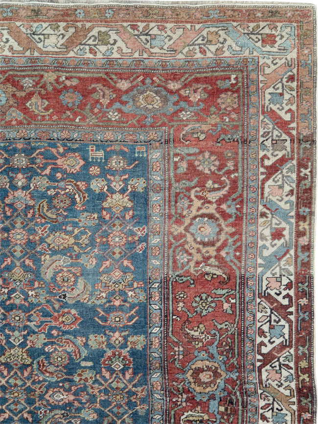 Antique Persian Bidjar Large Gallery Carpet, No.28480 - Gss