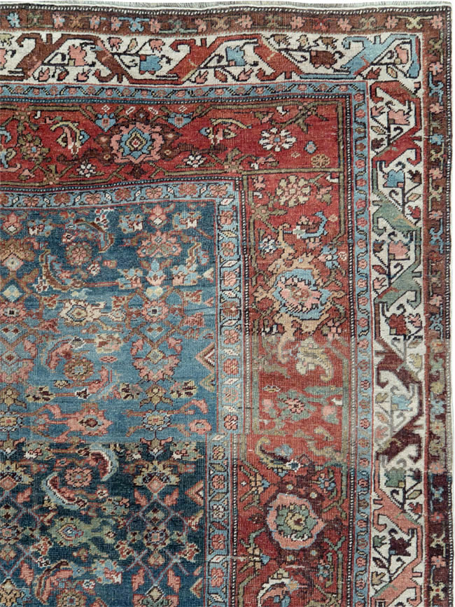 Antique Persian Bidjar Large Gallery Carpet, No.28480 - Gss