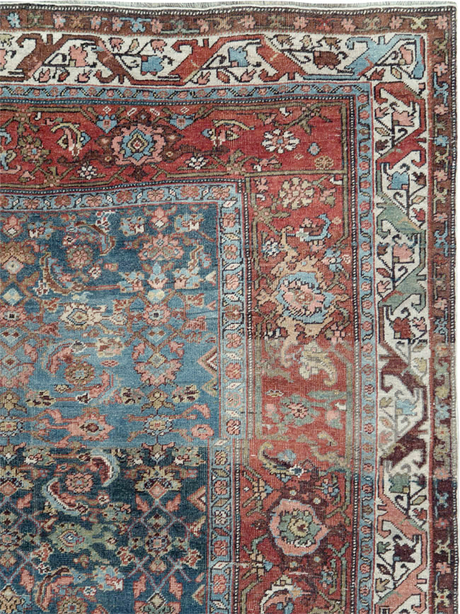 Antique Persian Bidjar Large Gallery Carpet, No.28480 - Gss