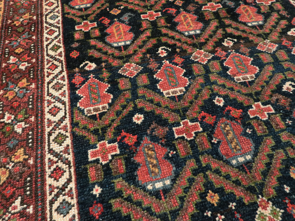 Antique Persian Kurdish Runner, No.28483 - Gss