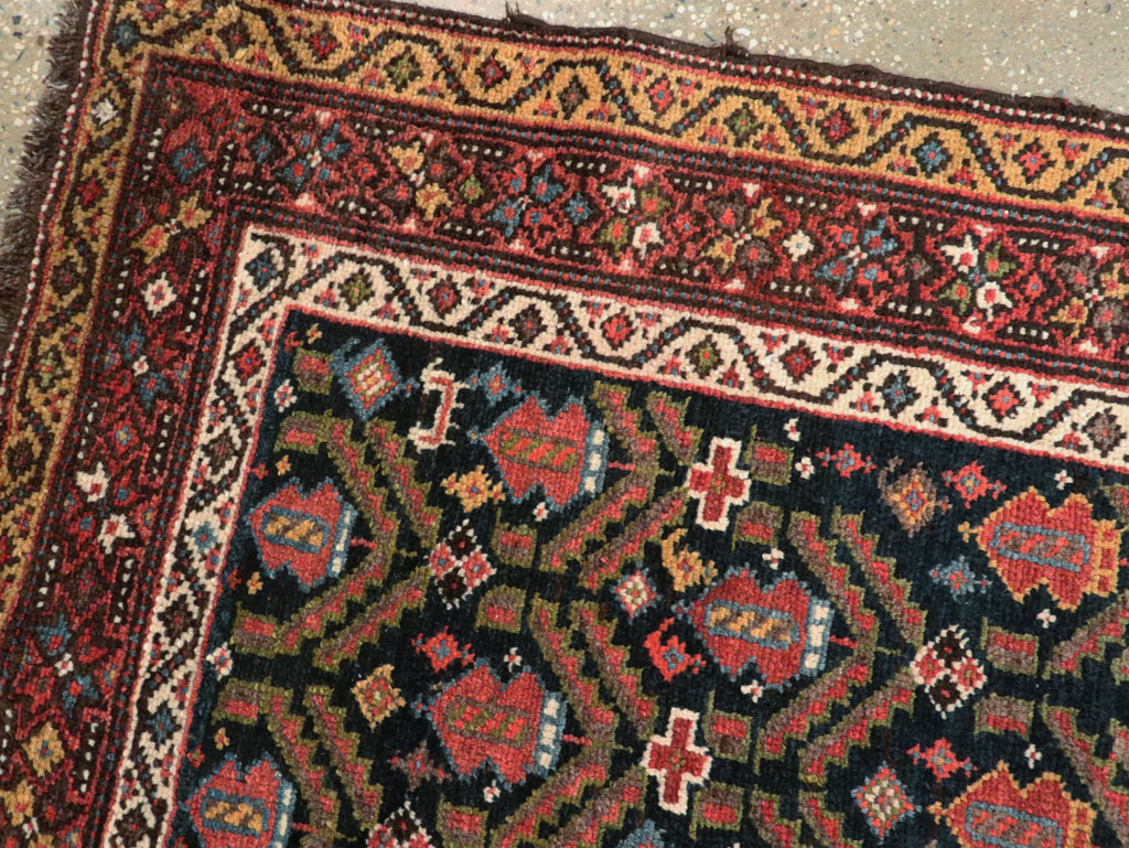Antique Persian Kurdish Runner, No.28483 - Gss