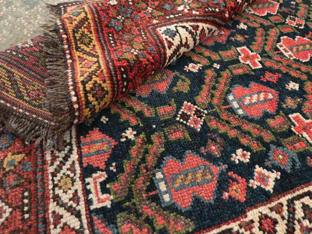 Antique Persian Kurdish Runner, No.28483 - Gss