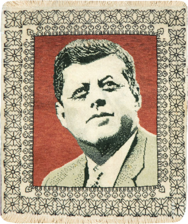 Vintage Persian Tabriz Pictorial Rug, No.28490 - Gss