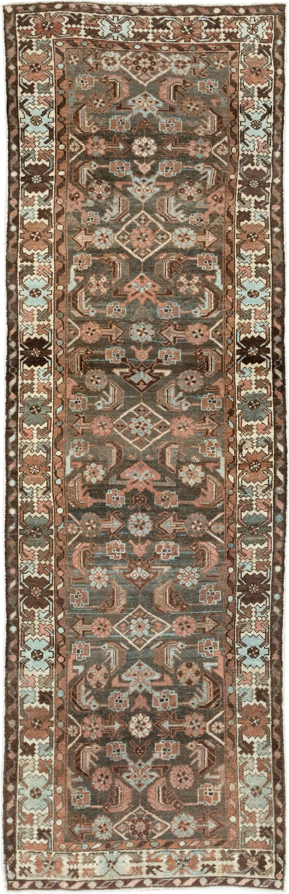Antique Persian Malayer Runner, No.28491 - Gss